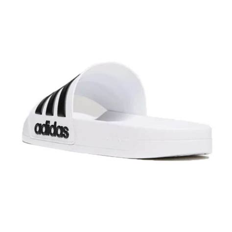 adidas cloudfoam adilette wit slippers heren